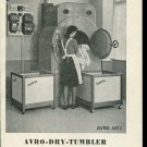 Vintage 1947 Advert Avro Dry Tumbler A von Rotz Swiss Print Ad Publicite Suisse Schweiz