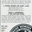 Vintage 1936 Eclipse Lawn Mower Company Prophetstown IL Illinois 1930s Print Ad Publicite Advert Vintage 1936 Eclipse Lawn Mower Company Prophetstown IL Illinois 1930s Print Ad Publicite Advert
