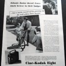Vintage 1936 Cine-Kodak Eight Eastman Kodak Home Movies 1930s Print Ad Advert Publicite Vintage 1936 Cine-Kodak Eight Eastman Kodak Home Movies 1930s Print Ad Advert Publicite