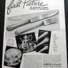 Vintage 1936 Gorham Company Providence RI Silverplate Rosemont 1930s Print Ad Publicite Advert Vintage 1936 Gorham Company Providence RI Silverplate Rosemont 1930s Print Ad Publicite Advert