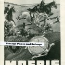 Vintage 1945 Moeris Watch Co St-Imier Switzerland 1940s Swiss Print Ad Suisse Publicite Montre