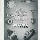 Vintage 1940 Juvenia La Chaux-de-Fonds Switzerland Swiss Print Ad Publicite Suisse Montres Suiza