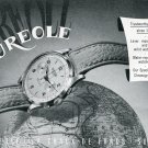 Vintage 1949 Aureole Watch Company Switzerland Swiss Print Ad Publicite Suisse Montres Schweiz