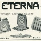 Vintage 1931 Eterna Watch Co Schild Freres & Co Suisse Publicite Montres Swiss Print Ad Schweiz Vintage 1931 Eterna Watch Co Schild Freres & Co Suisse Publicite Montres Swiss Print Ad Schweiz