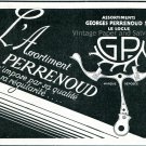 Vintage 1931 Assortiments Georges Perrenous SA Switzerland Swiss Ad Publicite Suisse Horlogerie Vintage 1931 Assortiments Georges Perrenous SA Switzerland Swiss Ad Publicite Suisse Horlogerie