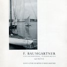 1952 F Baumgartner Manufacture de Boites et Bijoux-Montres Swiss Print Ad Publicite Suisse