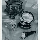 1952 Doxa Watch Company Switzerland Original Swiss Print Ad Publicite Suisse Montres Doxa SA