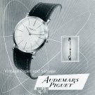 Vintage 1952 Audemars Piguet Watch Company Switzerland Swiss Print Ad Publicite Suisse Montres