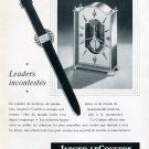 Vintage 1952 Jaeger-LeCoultre Leaders Incontestes Original Swiss Advert Publicite Suisse Montres