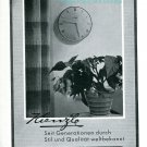 Vintage 1945 Kienzle Clock Company Switzerland 1940s Swiss Print Ad Publicite Suisse Schweiz