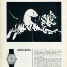 1959 A. Huguenin Fils SA Huguenin Watch Company Switzerland Swiss Advert Publicite Suisse Montres