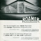1946 Roamer Watch Company Switzerland Original 1940s Swiss Advert Publicite Suisse Montres