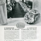 1946 Swiza Clock Company Louis Schwab SA Switzerland 1940s Swiss Advert Publicite Suisse Schweiz