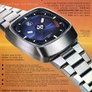 Zodiac Astrographic SST Watch Advert Publicite Suisse Montres 1974 Swiss Magazine Ad