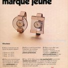 1974 Milus Watch Company Switzerland Swiss Ad Advert Publicite Suisse Montres Schweiz