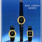 Jean Lassale Bouchet-Lassale SA Watch Company 1974 Swiss Ad Advert Publicite Suisse Montres