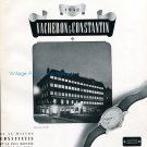 1942 Vacheron Constantin Watch Company Vintage Swiss Advert Publicite Suisse Montres