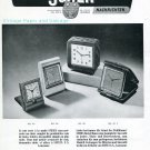 Vintage 1945 Reveils Swiza et Switana CH Clock Co Swiss Print Ad Advert Publicite Suisse Schweiz