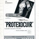Vintage 1942 Protexocuir Reymond Technique Horlogerie Geneve Swiss Advert Publicite Suisse CH