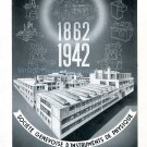 Vintage 1942 Société d'Instruments de Physique Genève SIP CH Swiss Advert Publicite Suisse