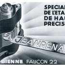 Vintage 1942 Jeanrenaud CH Bienne Switzerland Swiss Advert Publicite Suisse Horlogerie Schweiz