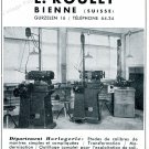 Vintage 1942 E Roulet Bureau Technique Pour L'Horlogerie Swiss Advert Publicite Suisse Horlogerie CH