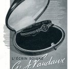 1942 G & A Vaudaux Geneve CH Swiss Advert Suisse Publicite Horlogerie Switzerland 1940s