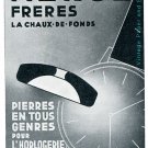 Vintage 1942 Méroz Freres CH Switzerland Swiss Advert Publicite Suisse Horlogerie