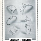 Vintage 1942 Georges Croisier CH Genève Lacreuze & Cie Swiss Advert Publicite Suisse Schweiz