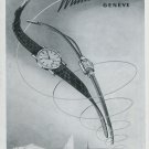 Vintage 1948 Wittnauer & Cie SA Watch Co Switzerland Swiss Advert Publicite Suisse Suiza