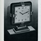 Vintage 1948 Rosemont Clock Co Rosemont S.A. Geneve Swiss Advert Publicite Suisse CH
