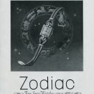 Vintage 1948 Zodiac Watch Co As Punctual As a Star Swiss Advert Publicite Suisse CH