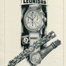Vintage 1946 Leonidas Watch Co St-Imier Switzerland Swiss Advert Publicite Suisse CH