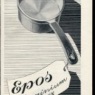 1947 Advert Epos Aluminium Olten Swiss Print Ad Suisse Publicite Schweiz Suiza Switzerland