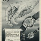 1953 Atlantic Watch Company & Aristex Ed Kummer SA 65th Anniversary Swiss Advert Publicite Suisse