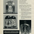 Vintage 1953 Jaeger-LeCoultre Clock Co Switzerland Swiss Advert Publicite Suisse CH