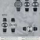 1971 Buttes Watch Co BWC Butex Switzerland Swiss Advert Publicite Suisse Montres CH