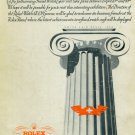 1948 Rolex Watch Company Swiss Watch Fair Invitation Vintage 1940s Swiss Print Ad Rolex CH