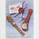 Vintage 1948 Jenco Watch Co Jenny & Frey SA Switzerland Swiss Advert Publicite Suisse CH