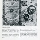 1969 Societe des Fabriques de Spiraux Reunies L'Isochronisme Swiss Advert Suisse