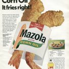 1970 Mazola Corn Oil Liz Brown Caught Her Husband Polyunsaturating Ad Advert