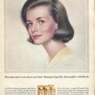 1964 Breck Shampoo This Time Don't Overclean Your Hair Shampoo It Gently Advert