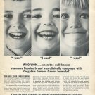 1964 Colgate Toothpaste Gardol Formula Reduce Cavities Teeth Dentist Ad Advert