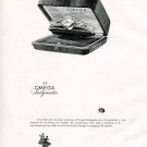 1956 Omega Watch Company Omega Ladymatic Watch Advert Vintage 1950s Spanish Ad