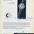 Vintage 1956 Breitling Unitime Watch Advert Swiss Ad Publicite Suisse G Leon Breitling SA