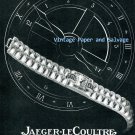 1945 Jaeger-LeCoultre Watch Company Switzerland  Vintage 1940s Swiss Print Ad Suisse