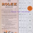 1945 Rolex Watch Co Geneva Neuchatel Kew Teddington Observatory 1940s Swiss Print Ad 1945 Rolex Watch Co Geneva Neuchatel Kew Teddington Observatory 1940s Swiss Print Ad