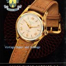 Vintage 1952 Buren Grand Prix Watch Advert Switzerland Original 1950s Swiss Print Ad Suisse
