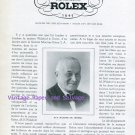 1945 Rolex Watch Company Jubile M H Wilsdorf Societe Montres Rolex SA Switzerland