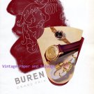 Buren Watch Company Switzerland Vintage 1945 Swiss Print Ad Advert Suisse 1940s Buren Watch Company Switzerland Vintage 1945 Swiss Print Ad Advert Suisse 1940s